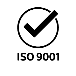 ISO 9001 certification logo